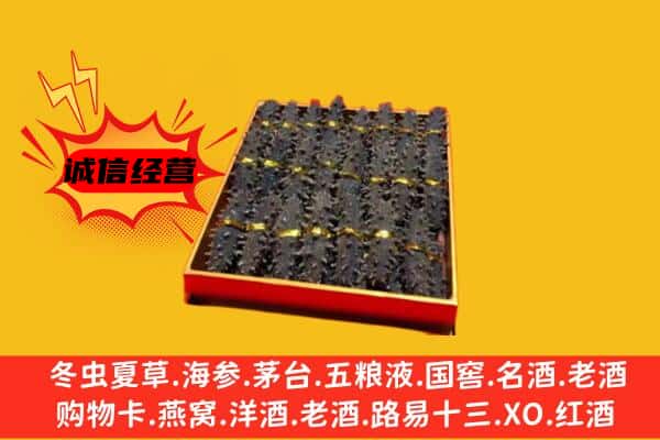 丽江古城区回收海参